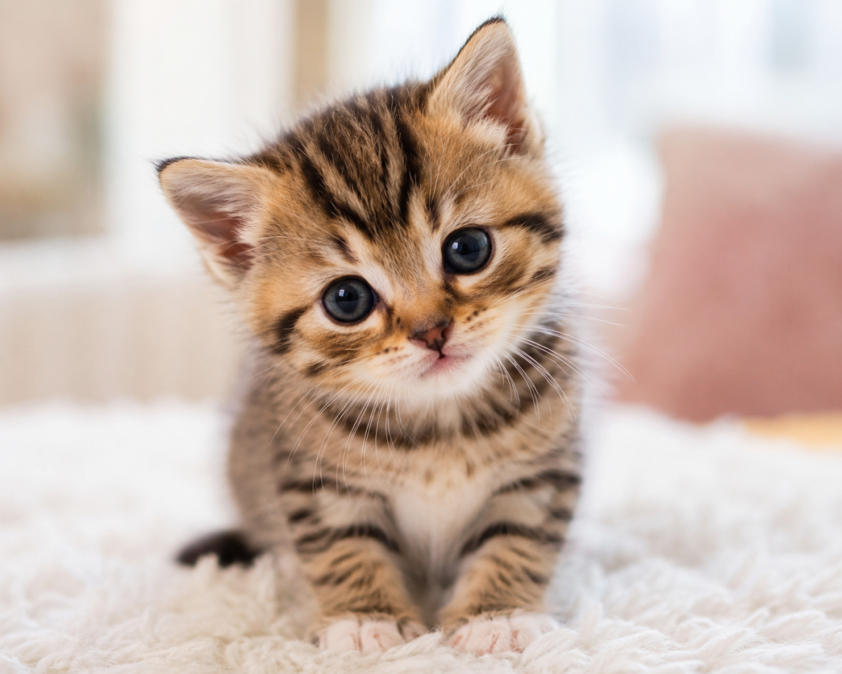 Cins Yavru Kedi Sahiplenmek İstiyorum